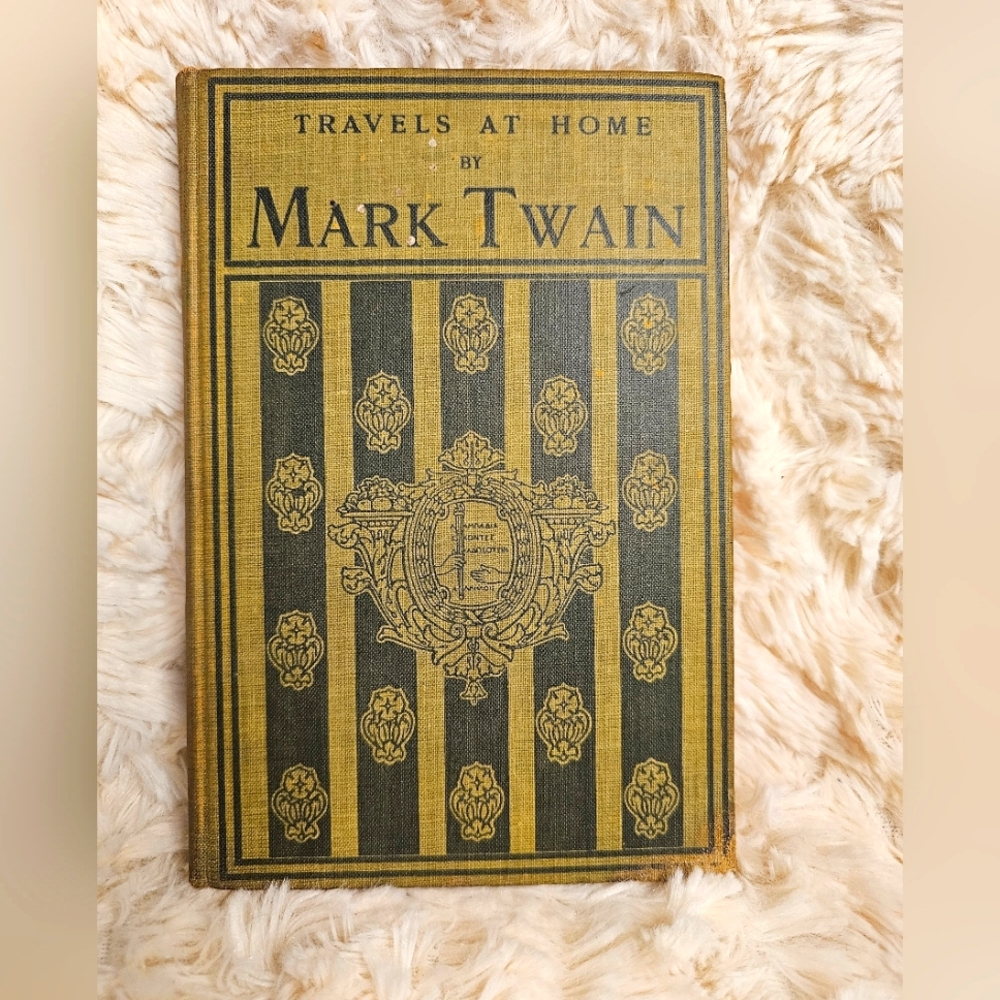 Vintage/Antique Mark Twain: Travels at Home, 1910